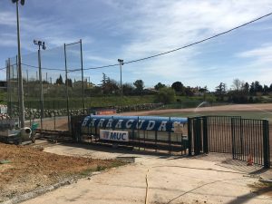 Der Stadion in Montpellier.