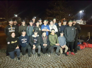 Teamfoto vor der Abreise